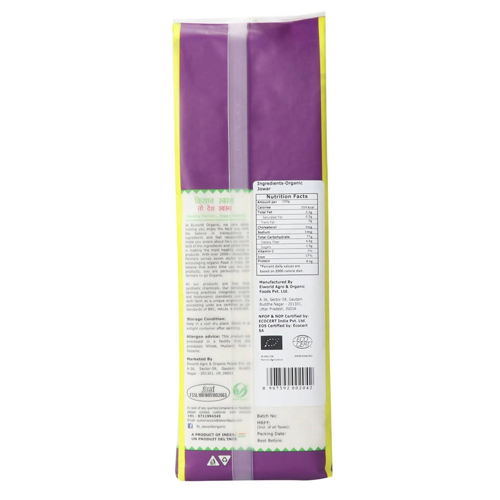 El World Organic Jowar Flour - Distacart