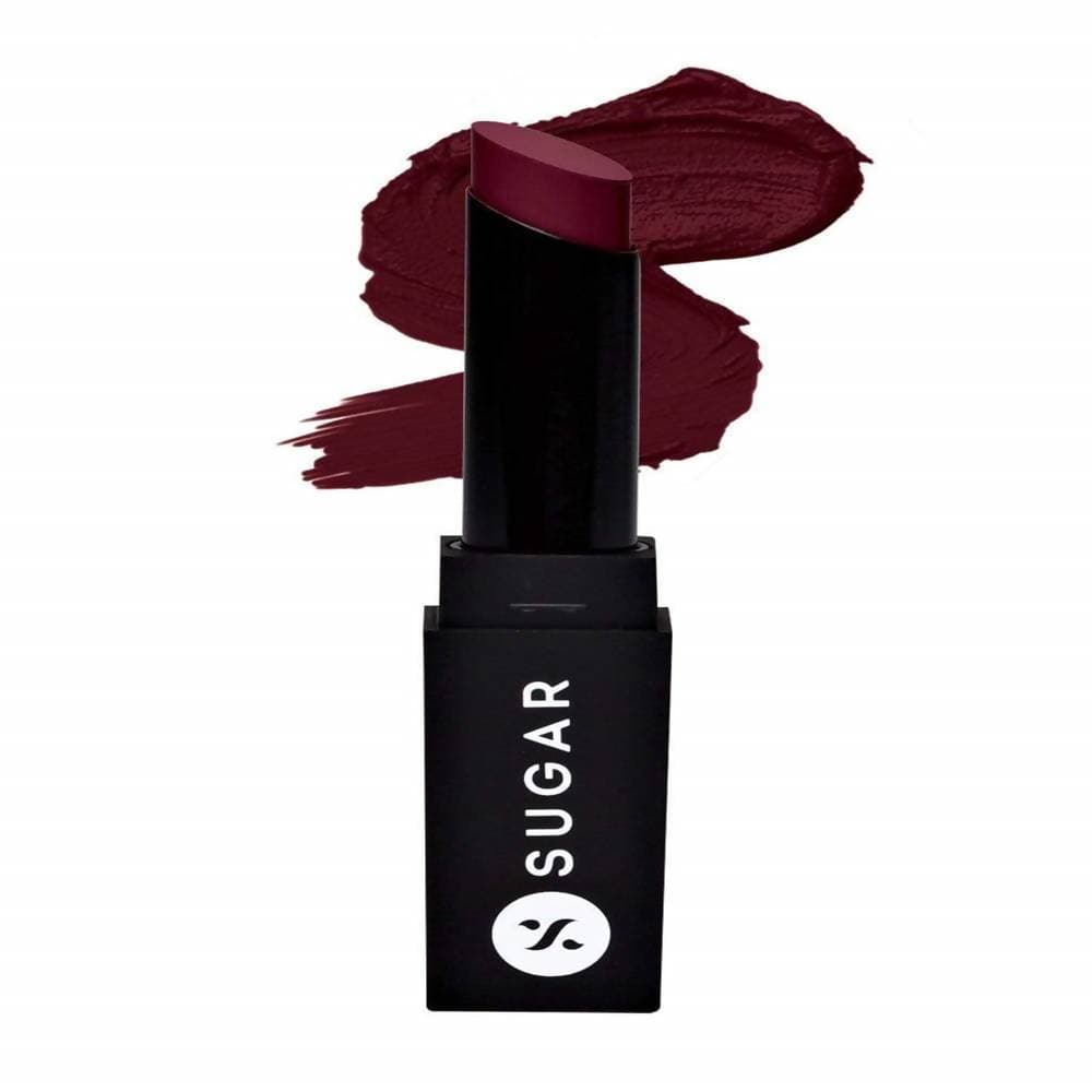 Sugar It's A-Pout Time! Vivid Lipstick - True Oxblood (Burgundy Red) - Distacart