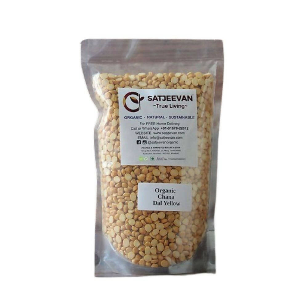 Satjeevan Organic Chana Dal Yellow - Distacart