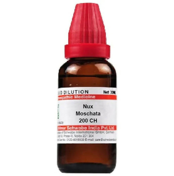 Dr. Willmar Schwabe India Nux Moschata Dilution - Distacart