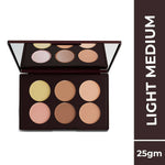 Thumbnail for Colorbar 24Hrs Wear Concealer Palette Light-Medium - Distacart