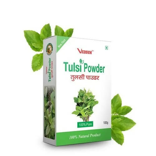 Vedsun Naturals Tulsi Powder for Men and Women - Distacart