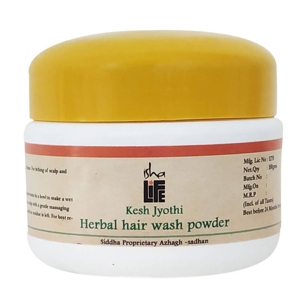 Isha Life Kesh Jyoti Herbal Hair Wash Powder - Distacart