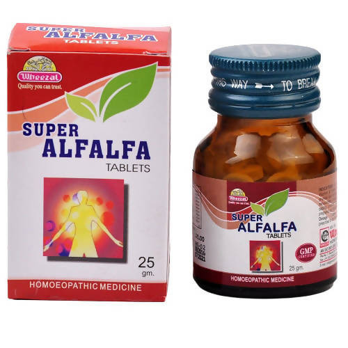 Wheezal Homeopathy Super Alfalfa Tablets - Distacart