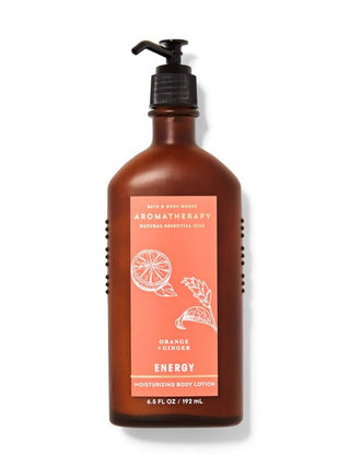 Bath & Body Works Aromatherapy Orange Ginger Energy Body Lotion