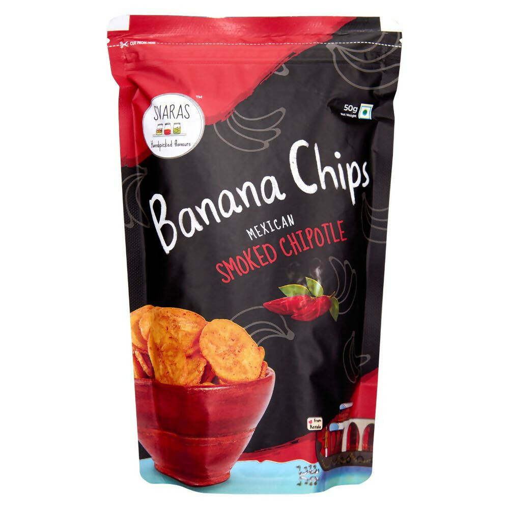 Svaras kerala banana chips smoked chipotle 50g (1)