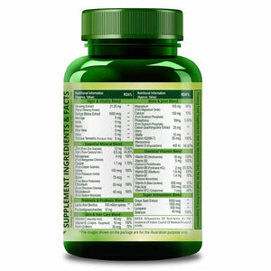 Himalayan Organics Multivitamin With Probiotics, 40 Ingredients Immunity Booster: 180 Vegetarian Tablets Online
