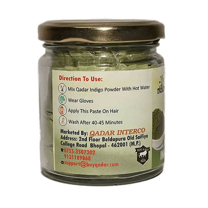 Qadar Pure & Natural Indigo Powder - Distacart