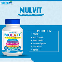 Thumbnail for Healthvit Mulvit Multivitamins and Minerals Tablets - Distacart