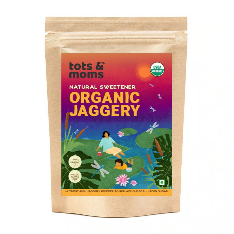 Tots and Moms Organic Natural Jaggery Sweetener - Distacart