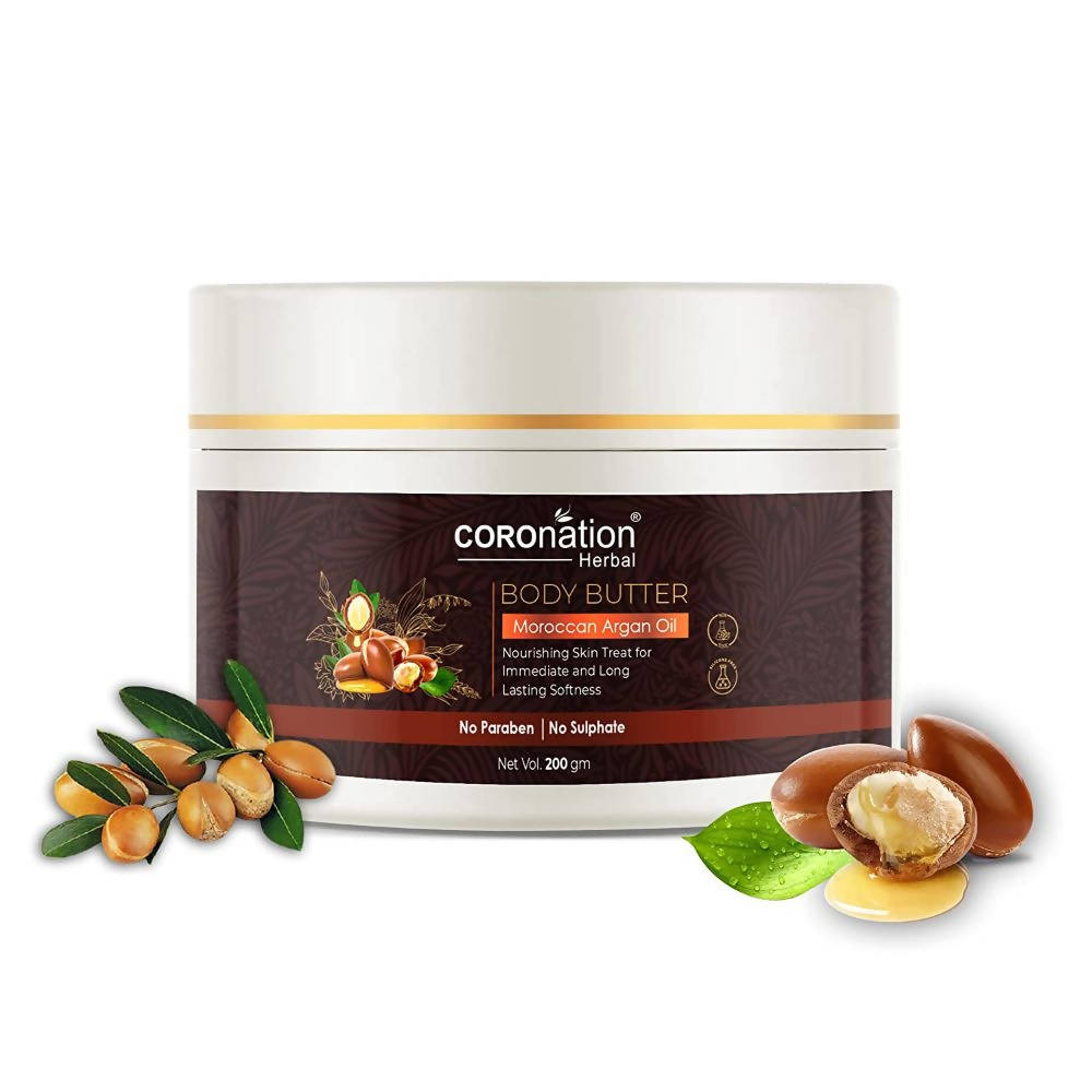 Coronation Herbal Moroccan Argan Oil Body Butter - Distacart