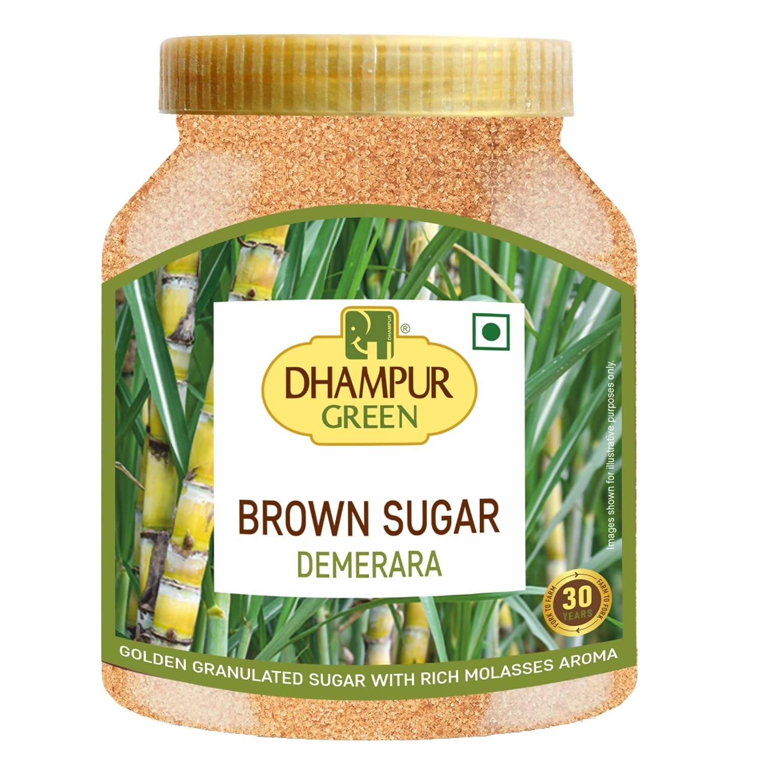 Dhampur Green Demerara Brown Sugar - Distacart