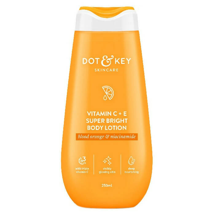 Dot & Key Vitamin C + E Super Bright Body Lotion - Distacart