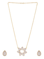 Thumbnail for VOJ Women Gold Color stainless steel Jewellery Set - Distacart