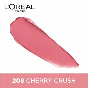L'Oreal Paris Color Riche Moist Matte Lipstick - 208 Cherry Crush - Distacart
