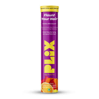 Thumbnail for PLIX The Plant Fix Flaunt Your Hair Natural Biotin Effervescent Tablets - Orange Burst - Distacart