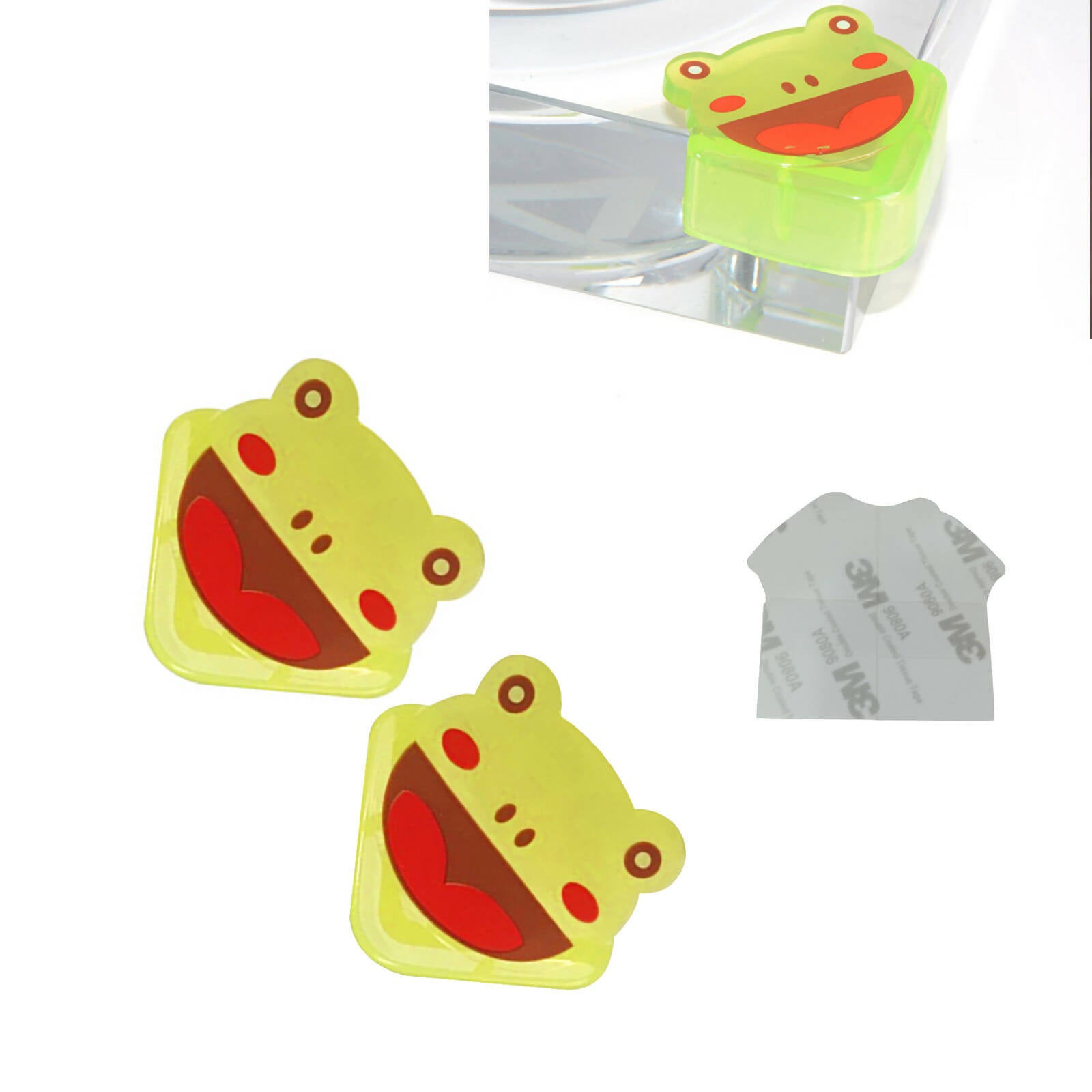 Safe-O-Kid Frog Shaped, Compact Corner Safety For Sharp Corners, Green - Distacart