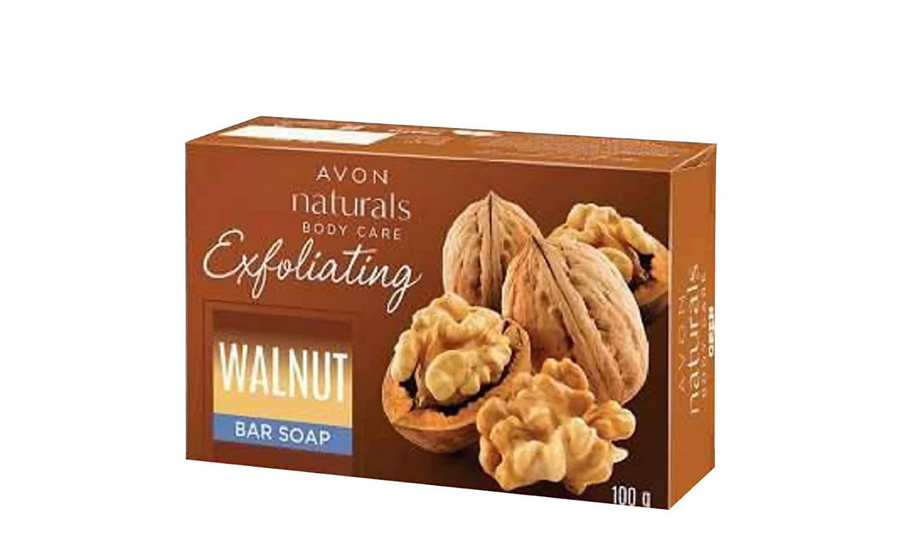 Avon Naturals Body Care Exfoliating Walnut Bar Soap