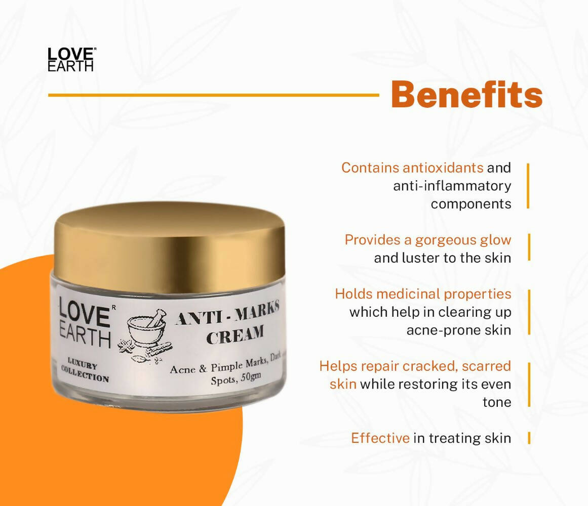 Love Earth Anti – Marks Cream - Distacart