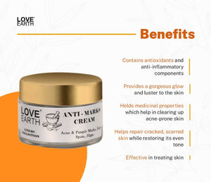 Love Earth Anti – Marks Cream - Distacart