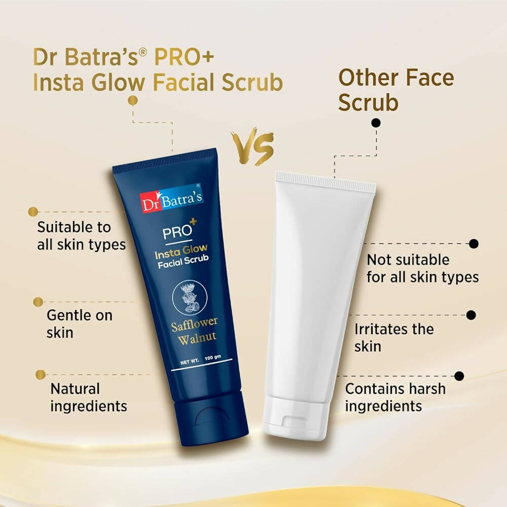 Dr. Batra's PRO+ Insta Glow Facial Scrub - Distacart