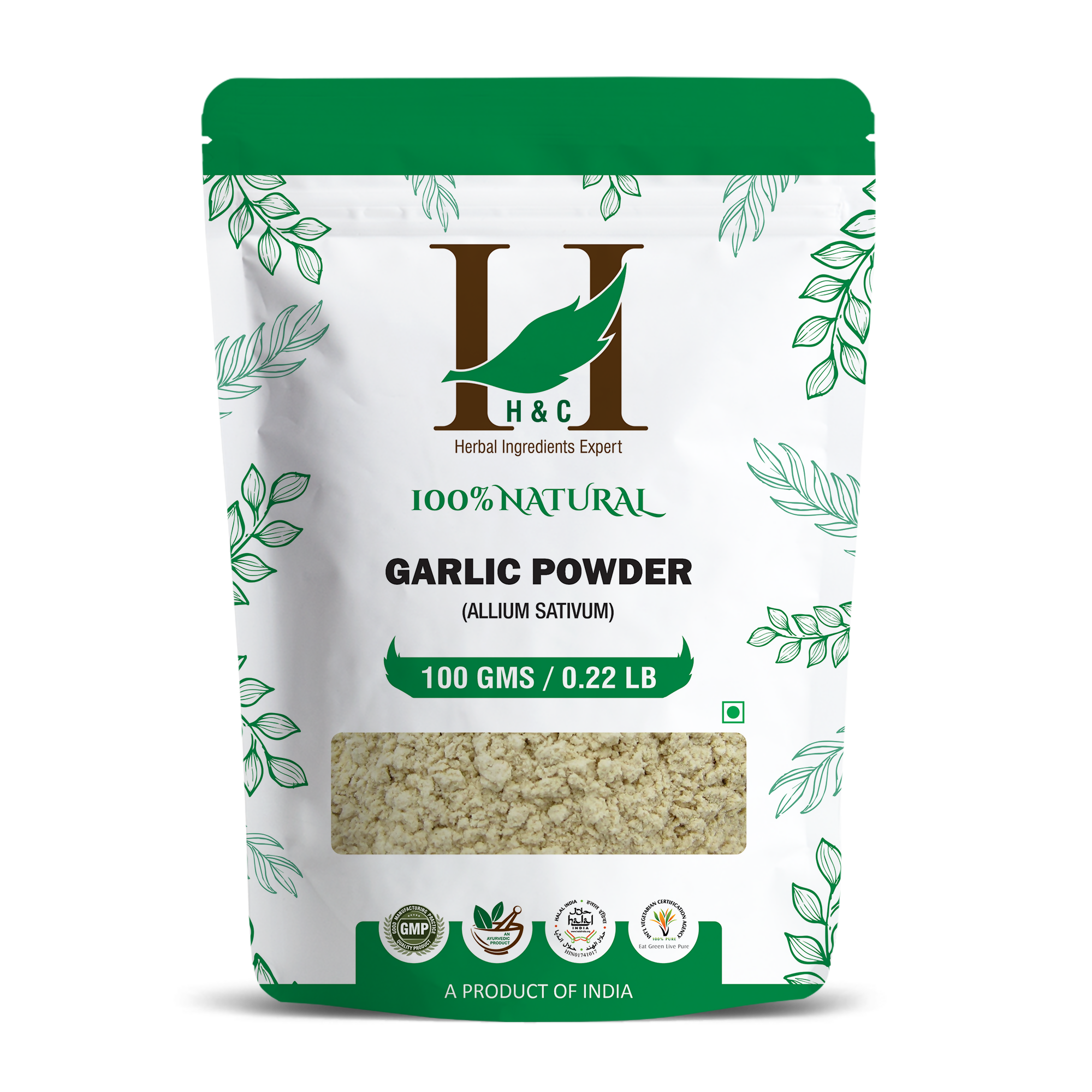 H&C Herbal Garlic Powder - Distacart