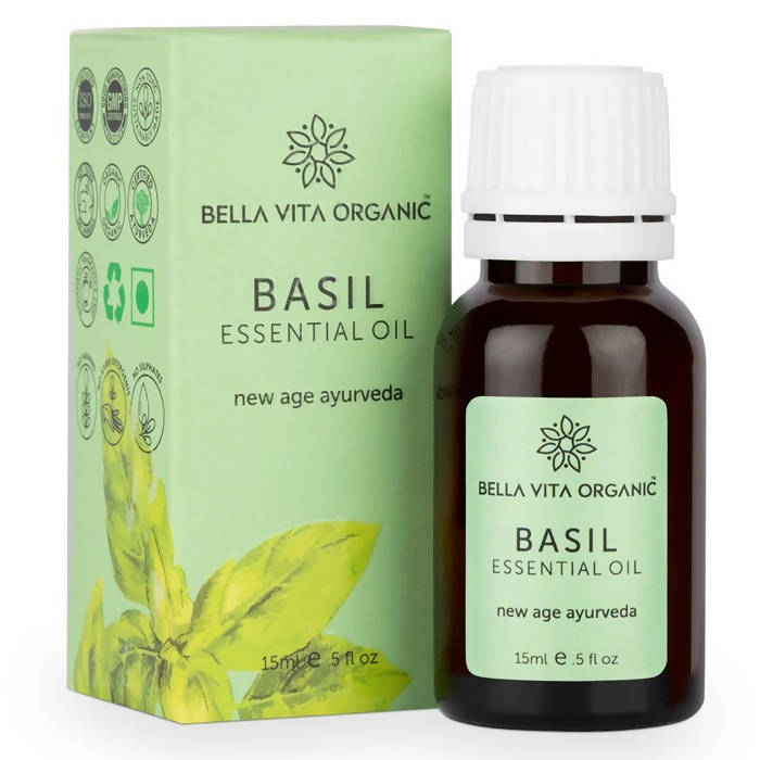 Bella Vita Organic Basil Essential Oil - Distacart