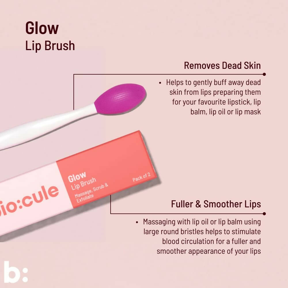 Biocule Glow Lip Brush - Distacart