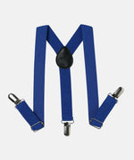 Thumbnail for Manet Boys Solid Suspenders - Blue - Distacart