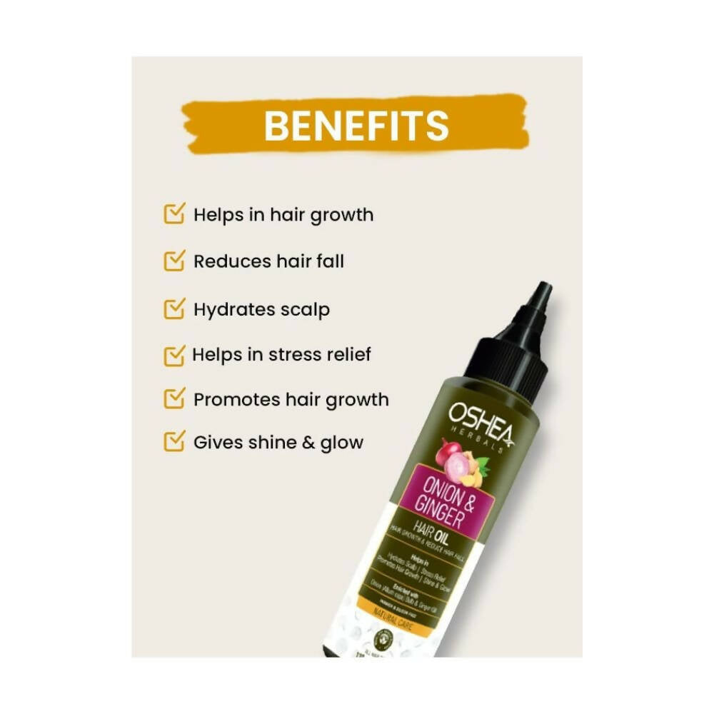 Oshea Herbals Onion & Ginger Hair Oil - Distacart