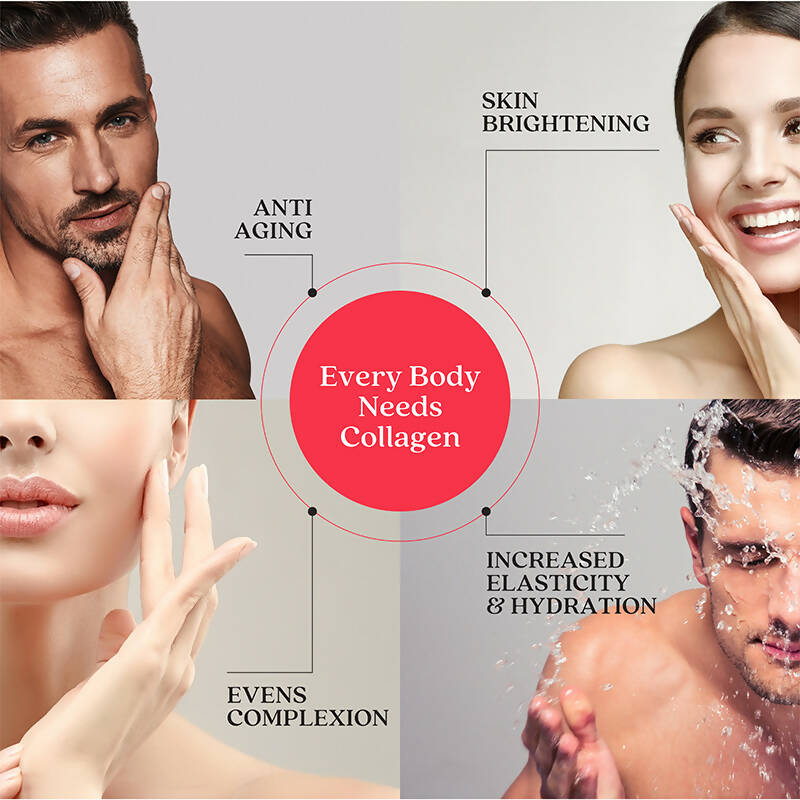 Wellbeing Nutrition Glow Korean Marine Collagen Peptides-Tropical Bliss Flavor - Distacart