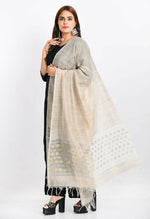 Thumbnail for Mominos Fashion Moeza Women's Banarsi Cotton Woven Design Beige Dupatta - Distacart