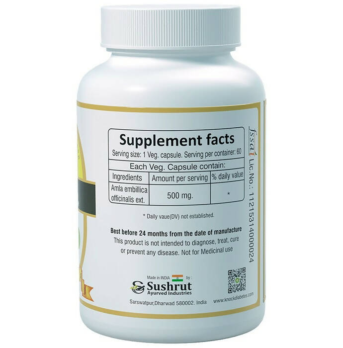 Sushrut Ayurved Good Health Amla Veg Capsules - Distacart