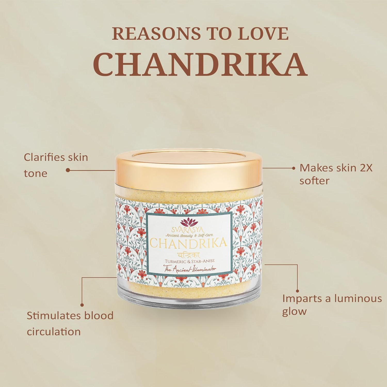 Svarasya Chandrika The Ancient Illuminator Face Pack - Distacart