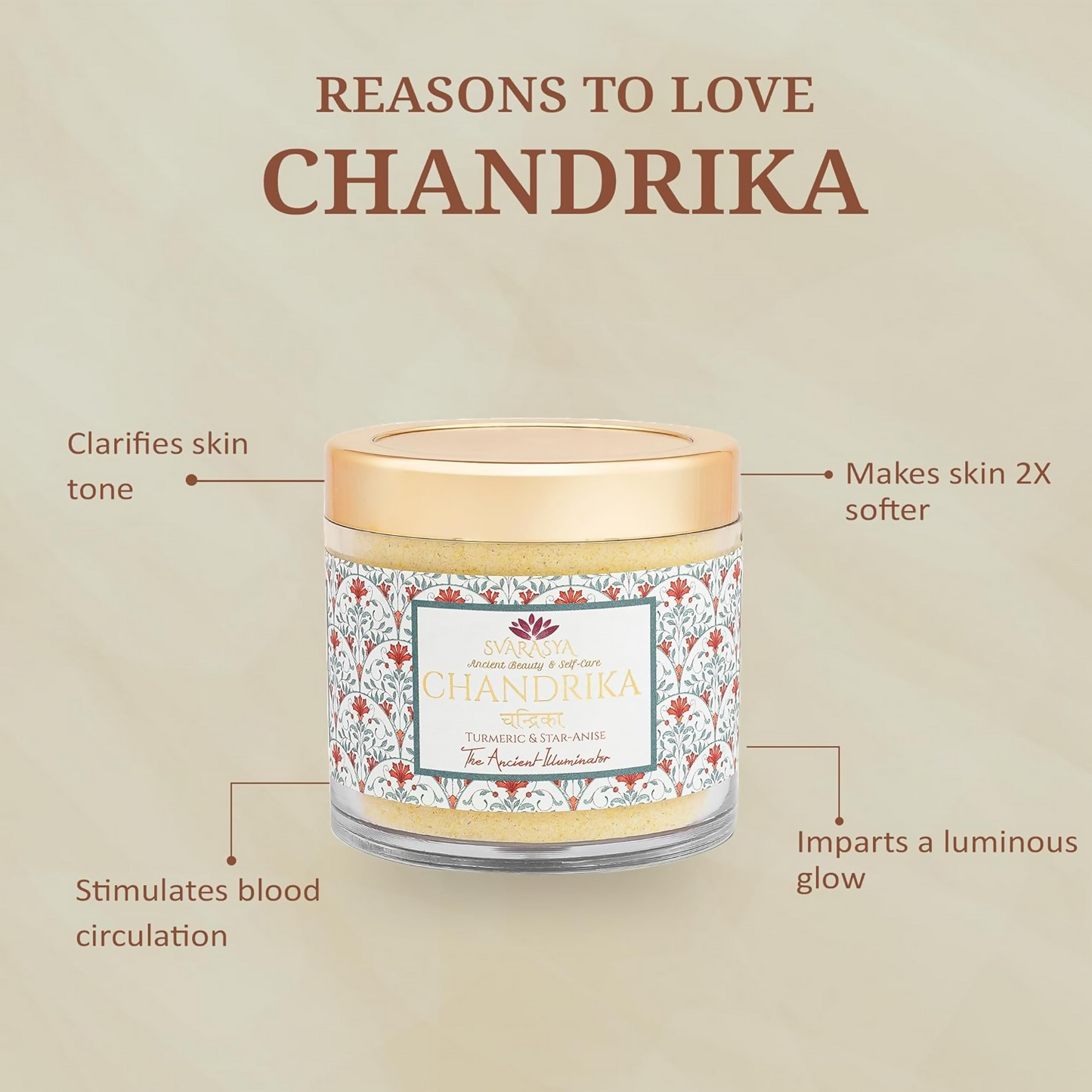 Svarasya Chandrika The Ancient Illuminator Face Pack - Distacart