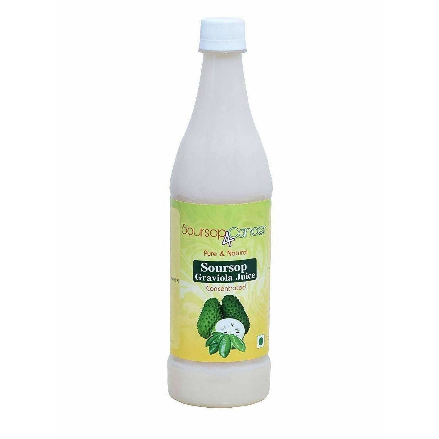 Soursop Graviola Hanuman Laxman Phal Mullu Chitta Fruit Juice, 700ml - Distacart