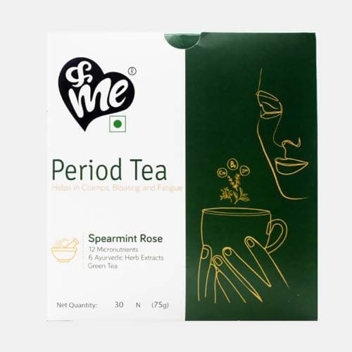 &amp;Me Period Tea Spearmint Rose Tea - Distacart