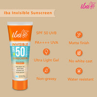 Thumbnail for Iba Invisible SPF 50 Pa++++ Sunscreen - Distacart