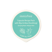Thumbnail for Innisfree Capsule Recipe Pack With Bija & Aloe (Soothing) Sleeping Mask/Masque Nuit