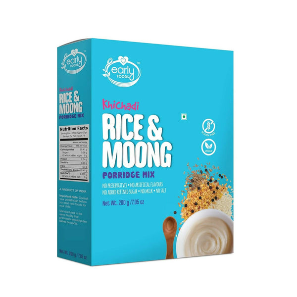 Early Foods Instant Rice & Moong Khichdi Mix - Distacart