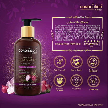 Coronation Herbal Hair Growth Shampoo - Distacart