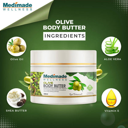 Medimade Wellness Olive Body Butter - Distacart