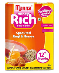 Thumbnail for Manna Honey Rich Baby Cereal For 12+ Months