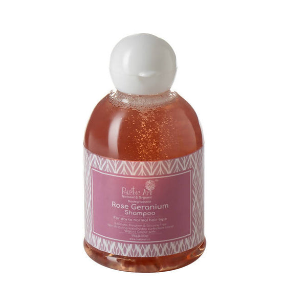 Rustic Art Rose Geranium Shampoo