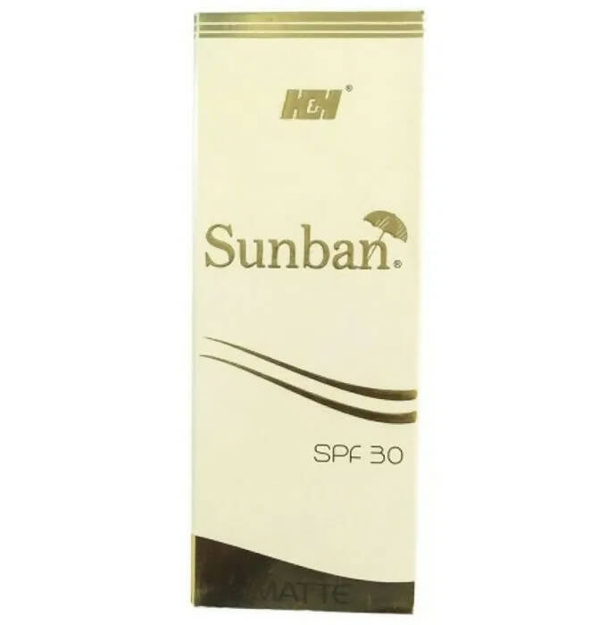 Sunban Matte Gel SPF 30 - Distacart