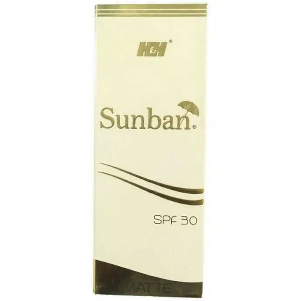 Sunban Matte Gel SPF 30 - Distacart