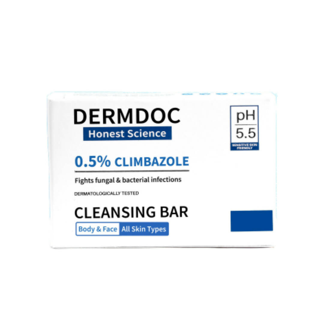 Dermdoc 0.5% Climbazole Cleansing Bar - Distacart