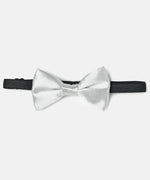 Thumbnail for Manet Boys Solid Single Layer Bow - Silver - Distacart