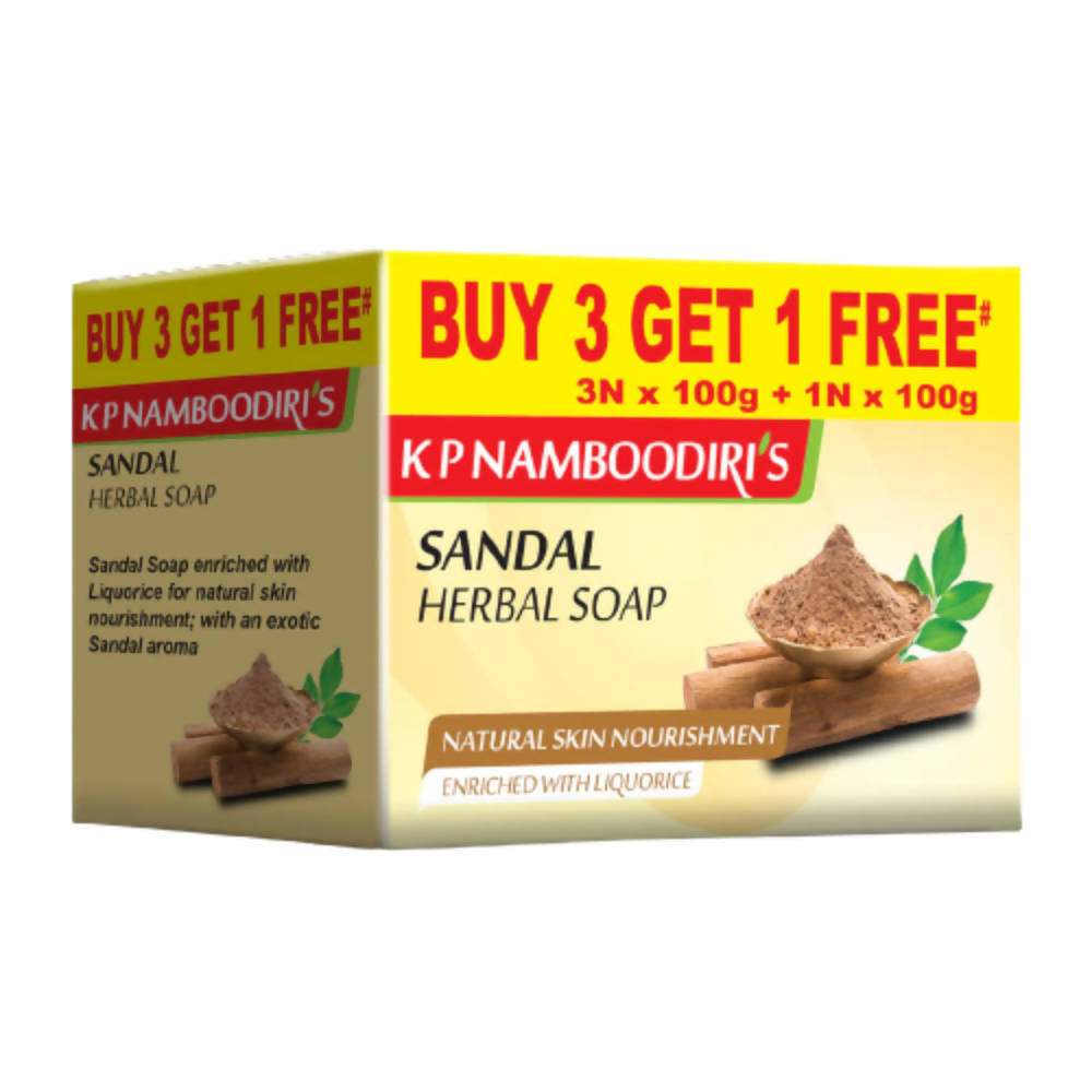Kp Namboodiri's Sandal Herbal Soap - Distacart