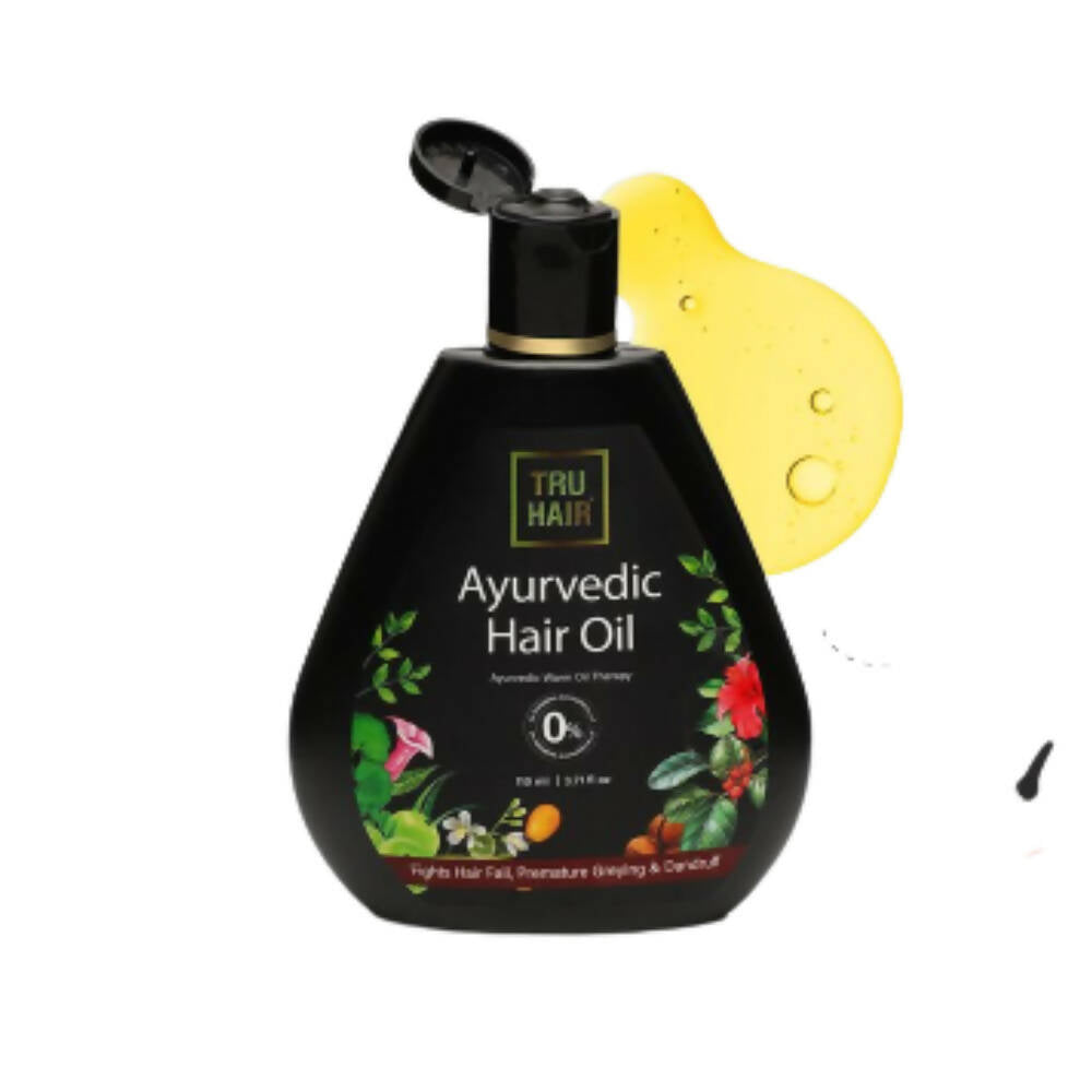 Tru Hair & Skin Hair Oil For Hair Fall Control & Dandruff - Distacart